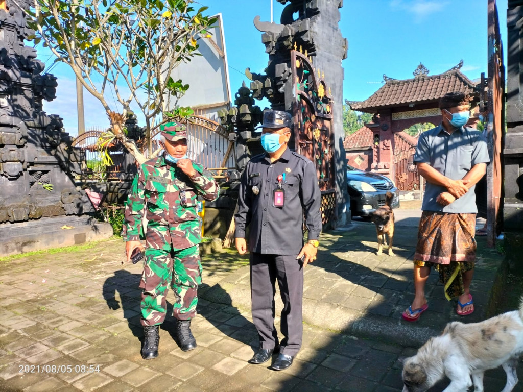 Camat Petang Menghadiri Launching Ke III Pompa Hidram Di Br Munduk Damping, Desa Petang pada hari Kamis tanggal 5 Agustus 2021